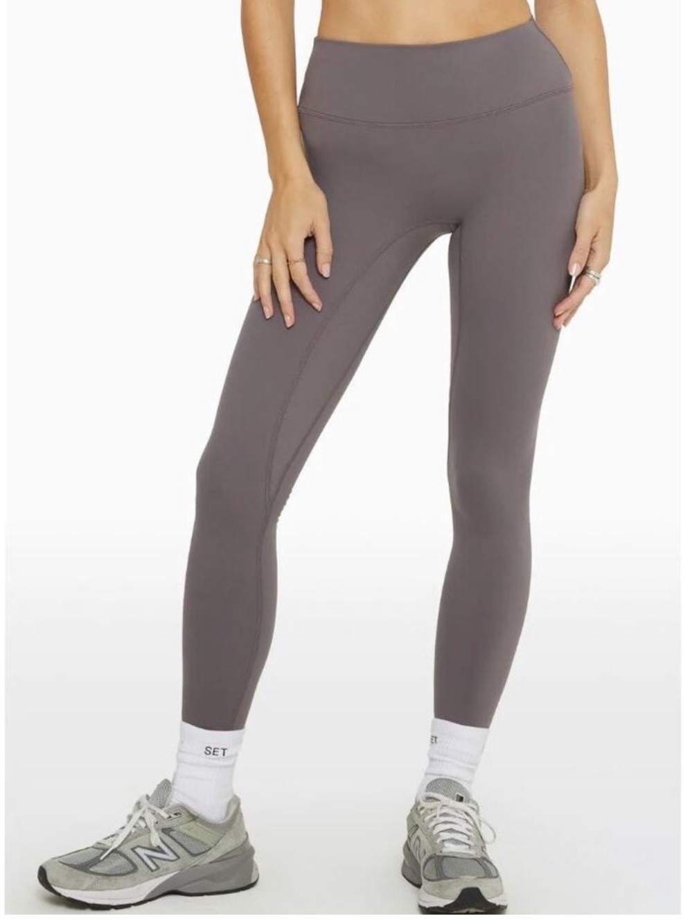 SET Active Formcloud Legging and Bra Set - Smoke